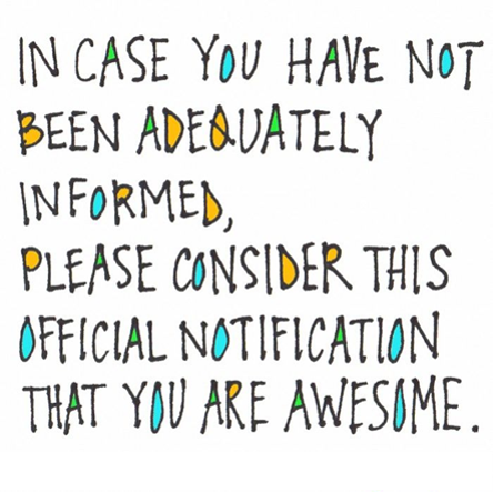 You Are Awesome