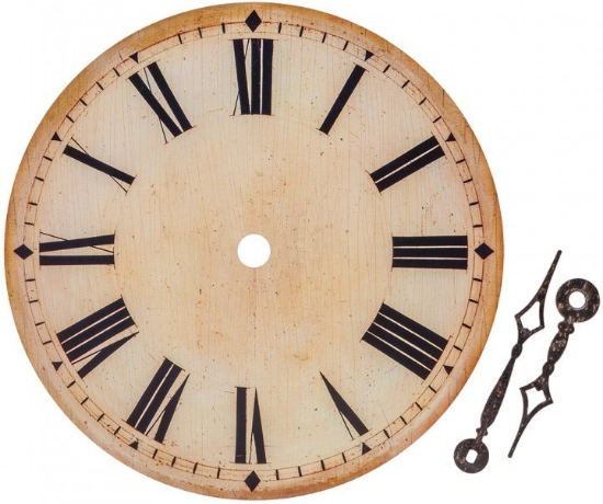 Clock with no hands